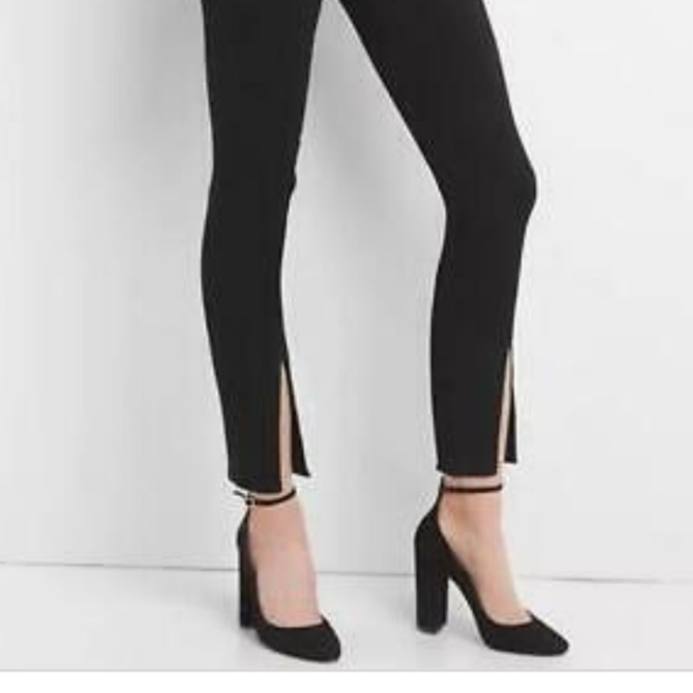 Gap Super High Rise Ankle Jeans in black